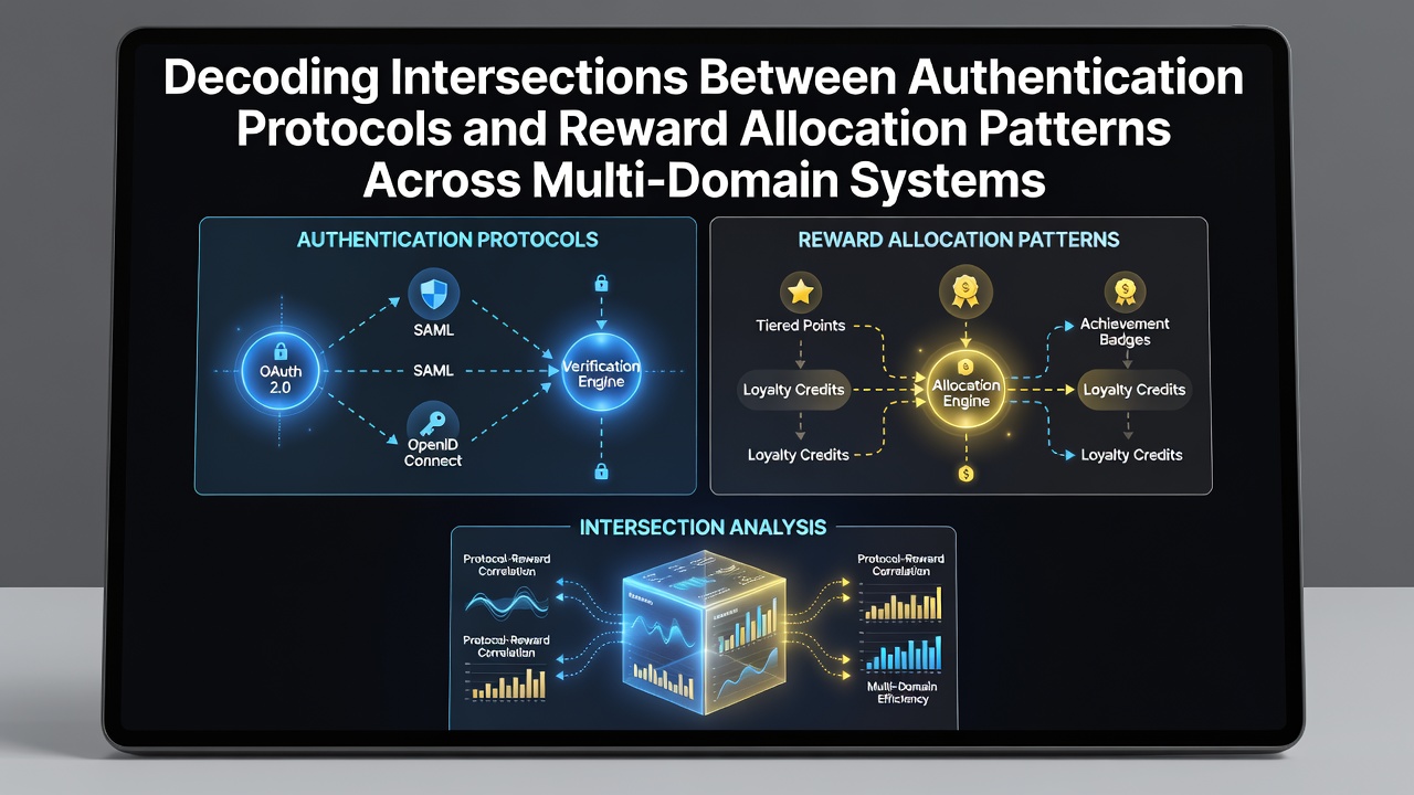 Reward allocation dashboard displaying synchronized patterns across authenticated multi-device sessions
