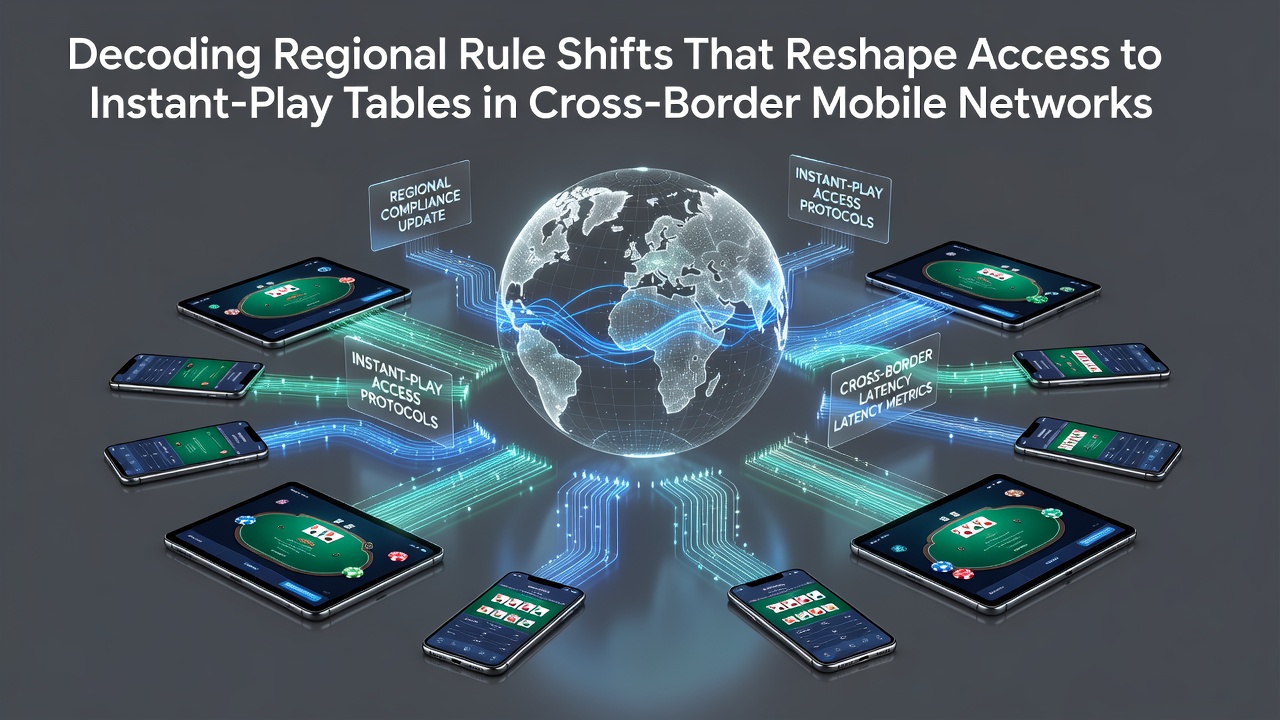 Mobile network coverage map highlighting cross-border gaming access zones in 2026