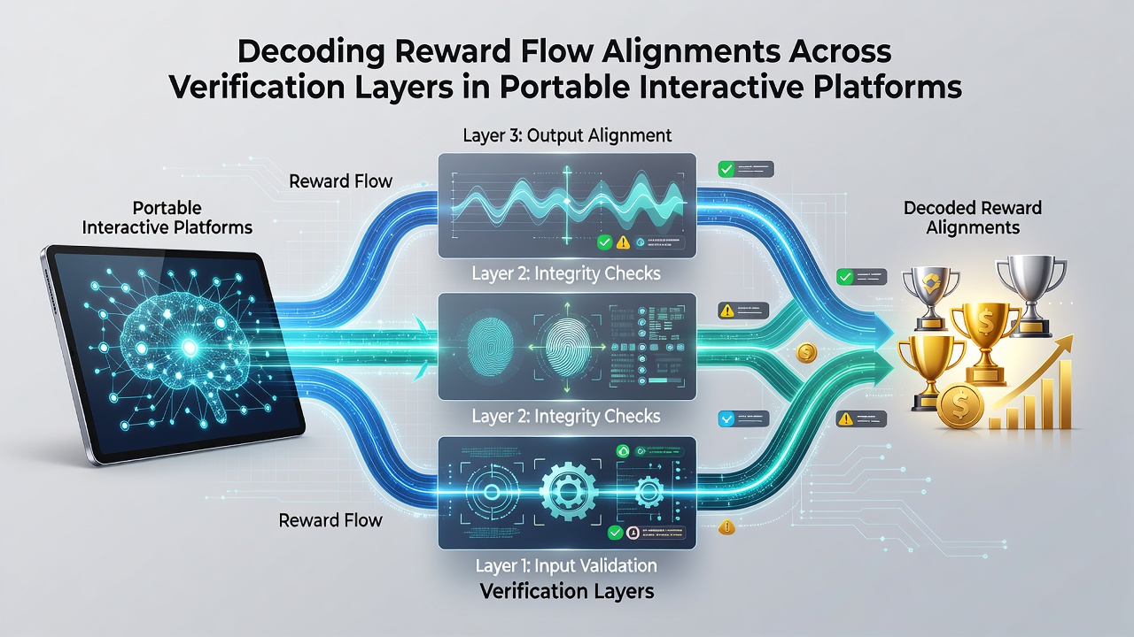 Diagram depicting synchronization protocols and verification checkpoints in mobile reward systems