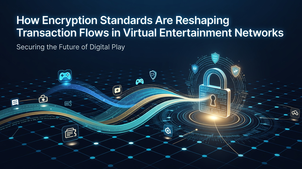Secure transaction flows secured by advanced encryption in virtual entertainment platforms