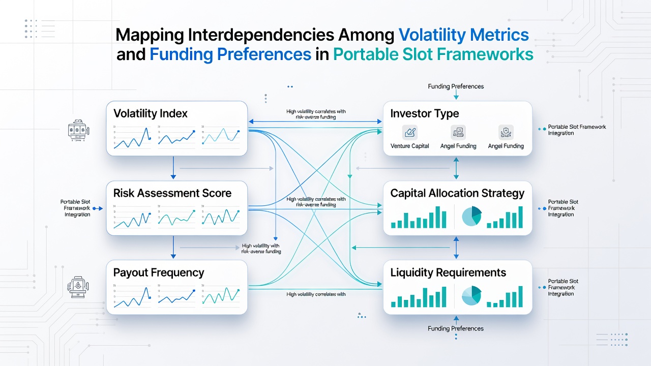 Diagram illustrating connections between slot volatility data and payment preference trends